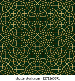 Pattern with abstract geometric style.  For fashion interiors design, wallpaper, textile industry.