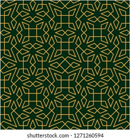 Pattern with abstract geometric style.  For fashion interiors design, wallpaper, textile industry.