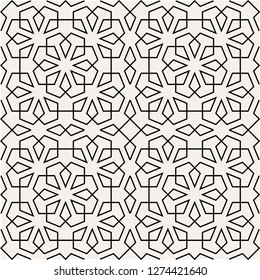 Pattern with abstract geometric style.  For fashion interiors design, wallpaper, textile industry.