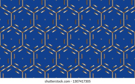 Pattern with abstract geometric style. For fashion interiors design, wallpaper, textile industry.  mosaic on a colored background. Luxury  vector pattern.