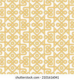 Pattern with abstract geometric style. For fashion interiors design, wallpaper, textile industry.