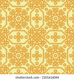 Pattern with abstract geometric style. For fashion interiors design, wallpaper, textile industry.