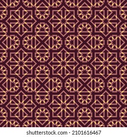 Pattern with abstract geometric style. For fashion interiors design, wallpaper, textile industry.