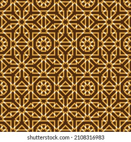 Pattern with abstract geometric style. For fashion interiors design, wallpaper, textile industry.