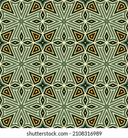 Pattern with abstract geometric style. For fashion interiors design, wallpaper, textile industry.