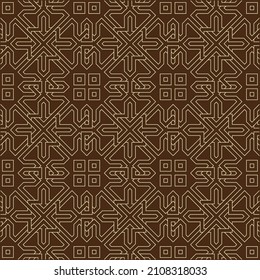 Pattern with abstract geometric style. For fashion interiors design, wallpaper, textile industry.