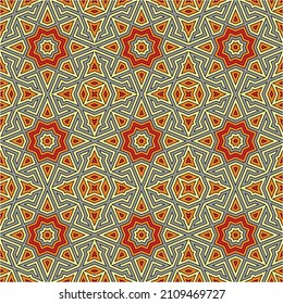 Pattern with abstract geometric style. For fashion interiors design, wallpaper, textile industry.