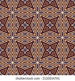 Pattern with abstract geometric style. For fashion interiors design, wallpaper, textile industry.