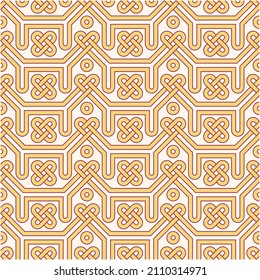 Pattern with abstract geometric style. For fashion interiors design, wallpaper, textile industry.