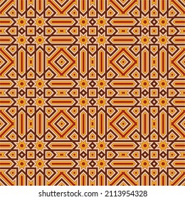 Pattern with abstract geometric style. For fashion interiors design, wallpaper, textile industry.