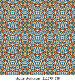 Pattern with abstract geometric style. For fashion interiors design, wallpaper, textile industry.