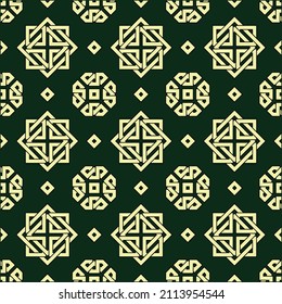 Pattern with abstract geometric style. For fashion interiors design, wallpaper, textile industry.