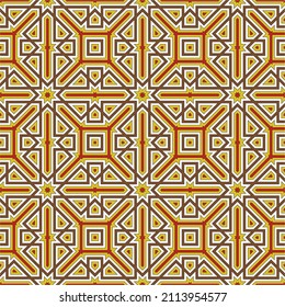 Pattern with abstract geometric style. For fashion interiors design, wallpaper, textile industry.