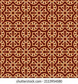 Pattern with abstract geometric style. For fashion interiors design, wallpaper, textile industry.