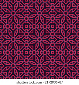 Pattern with abstract geometric style. For fashion interiors design, wallpaper, textile industry.