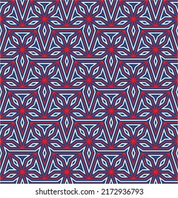 Pattern with abstract geometric style. For fashion interiors design, wallpaper, textile industry.