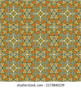 Pattern with abstract geometric style. For fashion interiors design, wallpaper, textile industry.