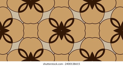 Pattern with abstract geometric style. Abstract geometric pattern. A seamless background.