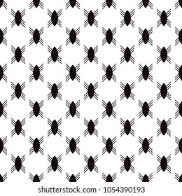Pattern Abstract Geometric wallpaper. Vector illustration. on white background. Endless Pattern