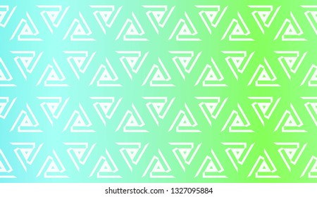 Pattern With Abstract Illusion Triangles. Gradient background. Vector Illustration. Design For Paper, Flyer, Presentation, Invitation Card.