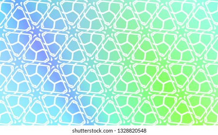 Pattern With Abstract Illusion Triangles. Gradient background. Vector Illustration. Design For Paper, Flyer, Presentation, Invitation Card.