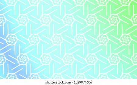 Pattern With Abstract Illusion Triangles. Gradient background. Vector Illustration. Design For Paper, Flyer, Presentation, Invitation Card.