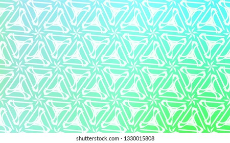 Pattern With Abstract Illusion Triangles. Gradient background. Vector Illustration. Design For Paper, Flyer, Presentation, Invitation Card.