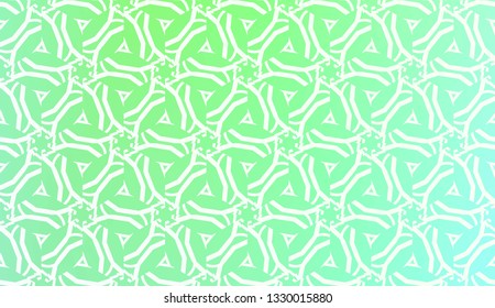 Pattern With Abstract Illusion Triangles. Gradient background. Vector Illustration. Design For Paper, Flyer, Presentation, Invitation Card.