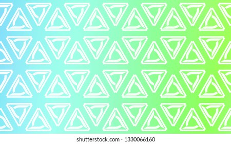 Pattern With Abstract Illusion Triangles. Gradient background. Vector Illustration. Design For Paper, Flyer, Presentation, Invitation Card.
