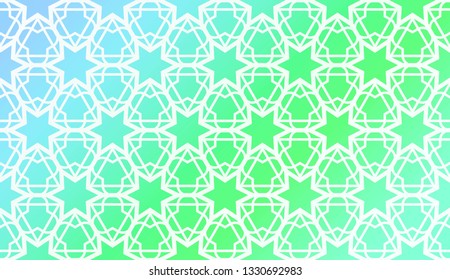 Pattern With Abstract Illusion Triangles. Gradient background. Vector Illustration. Design For Paper, Flyer, Presentation, Invitation Card.