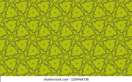 Pattern with abstract illusion triangles. Vector Seamless illustration. For your business, presentation, fashion print