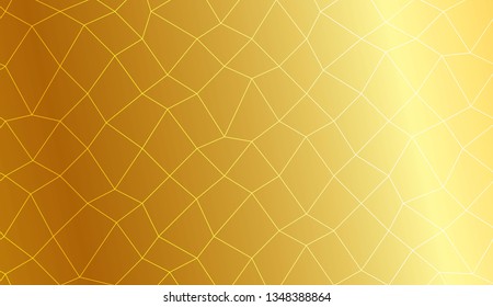 Pattern with abstract line in polygonal mesh style. For modern interior design, fashion print. Vector illustration. Creative gradient color
