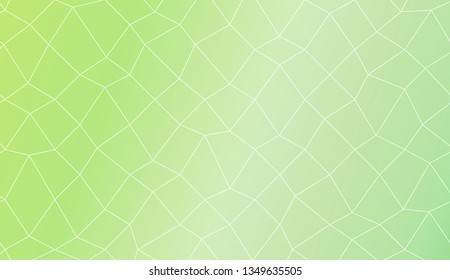 Pattern with abstract line in polygonal mesh style. For modern interior design, fashion print. Vector illustration. Creative gradient color