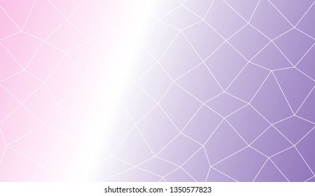 Pattern with abstract line in polygonal mesh style. Template for wallpaper, interior design, decoration, scrapbooking page. Vector illustration