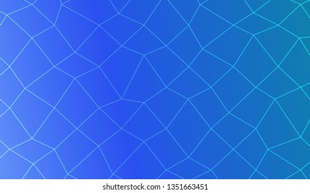 Pattern with abstract line in polygonal mesh style. Template for wallpaper, interior design, decoration, scrapbooking page. Vector illustration