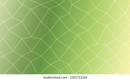 Pattern with abstract line in polygonal mesh style. For modern interior design, fashion print. Vector illustration. Creative gradient color