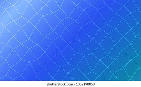 Pattern with abstract line in polygonal mesh style. Template for wallpaper, interior design, decoration, scrapbooking page. Vector illustration
