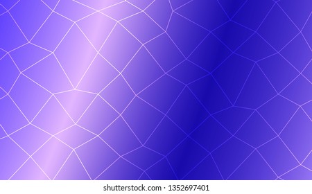 Pattern with abstract line in polygonal mesh style. Template for wallpaper, interior design, decoration, scrapbooking page. Vector illustration