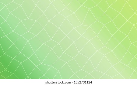 Pattern with abstract line in polygonal mesh style. For modern interior design, fashion print. Vector illustration. Creative gradient color