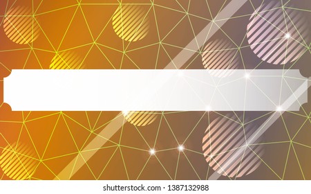 Pattern with abstract line in polygonal pattern with triangles style. For interior wallpaper, smart design, fashion print. Vector illustration. Creative gradient color