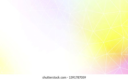 Pattern with abstract line in polygonal pattern with triangles style. For modern interior design, fashion print. Vector illustration. Creative gradient color