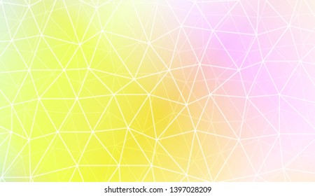 Pattern with abstract line in polygonal pattern with triangles style. For modern interior design, fashion print. Vector illustration. Creative gradient color