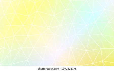 Pattern with abstract line in polygonal pattern with triangles style. For modern interior design, fashion print. Vector illustration. Creative gradient color
