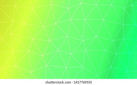 Pattern with abstract line in polygonal pattern with triangles style. FVector illustration. Creative gradient color