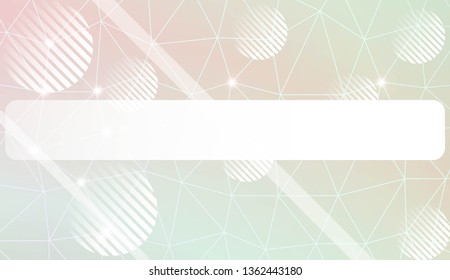 Pattern with abstract line in triangles, line, circle, space for text style. For wallpaper, presentation background, interior design, fashion print. Vector illustration