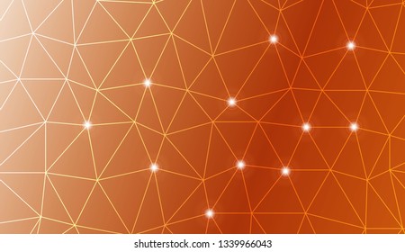 Pattern with abstract line in triangles style. For modern interior design, fashion print. Vector illustration. Creative gradient color.