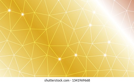 Pattern with abstract line in triangles style. For your home interior wallpaper, fashion print. Vector illustration. Creative gradient color