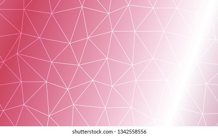 Pattern with abstract line in triangles style. For modern interior design, fashion print. Vector illustration. Creative gradient color.