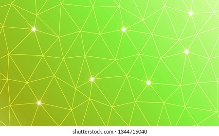 Pattern with abstract line in triangles style. For modern interior design, fashion print. Vector illustration. Creative gradient color