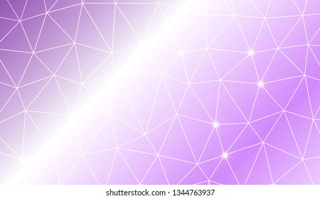Pattern with abstract line in triangles style. For modern interior design, fashion print. Vector illustration. Creative gradient color